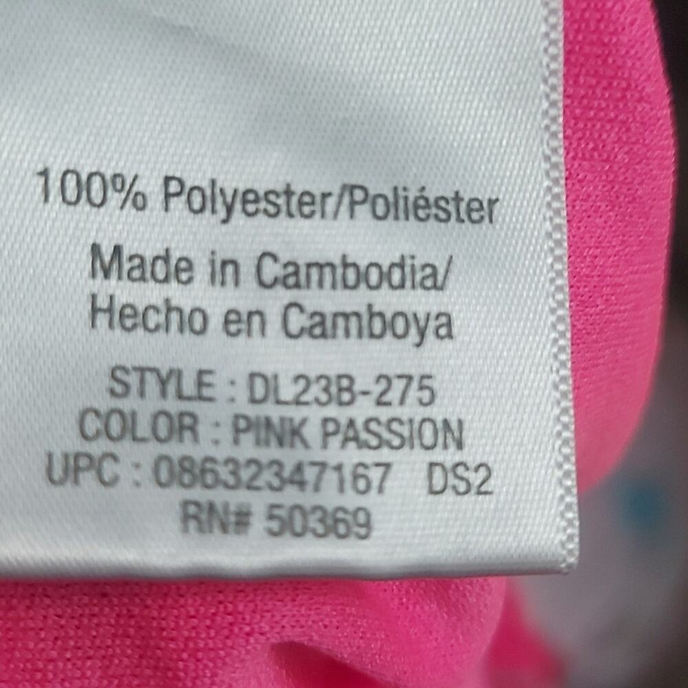 DANSKIN NOW S (4-6) Pink/Grey Shorts Pocket Athleisure Sportswear Casual Running - Picture 8 of 9